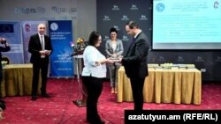 RFE/RL Armenian Service, being named "Media of The Year" by the Anti-Corruption Coalition of Armenian Civil Society Organizations