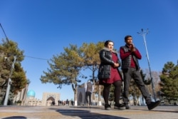 A street in central Samarkand