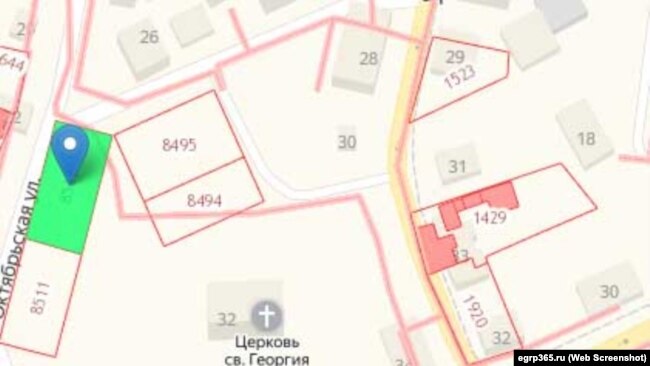 Армянское кладбище на кадастровой карте