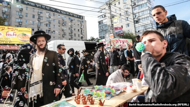 Хасиди відзначають Рош га-Шана в Умані. 2019 рік