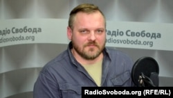 Дмитро Галко в студії Радіо Свобода, Київ, 2016 рік