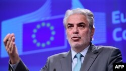 European Commissioner for Humanitarian Aid and Crisis Management Christos Stylianides (file photo)