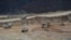 Armenia - Open-pit mining at Teghut copper deposit, 20Dec2014.