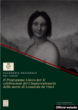 Programul aniversării lui Leonardo da Vinci la Accademia Nazionale dei Lincei, Roma