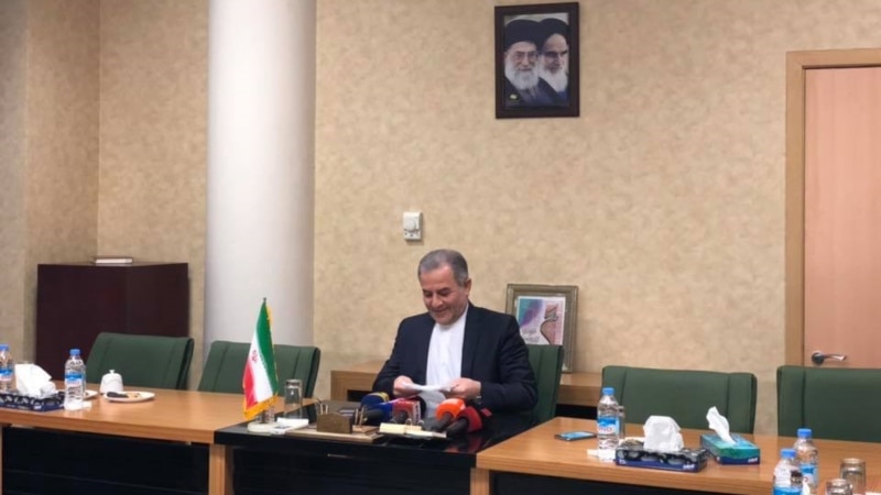 საქართველოში ირანის ელჩის ბრიფინგი, რომელსაც რადიო თავისუფლება არ დაასწრეს