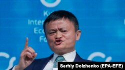 Один из основатель Alibaba Group Джек Ма.