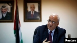 Саеб Ерекат, висок палестински преговарач