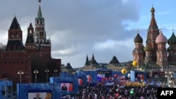 Прокремлівський мітинг і концерт у центрі Москви, присвячені анексії Криму, 18 березня 2016 року