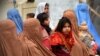 Afghan refugees waiting for renewing their registration cards in Khyber Pakhtunkhwa (file photo).