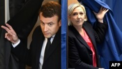 Emmanuel Macron i Marine Le Pen