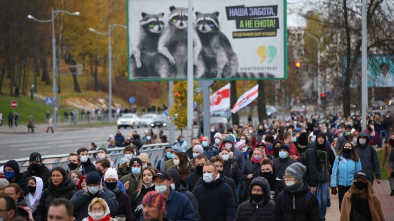 В Минске на «Марше против террора» милиция стреляла в воздух