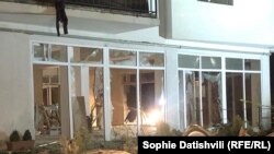 Последствия взрыва жилого дома в Тбилиси. 16 января 2019 года