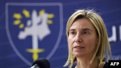  فردریکا موگرینی، مسئول سیاست خارجی اتحادیه اروپا، 