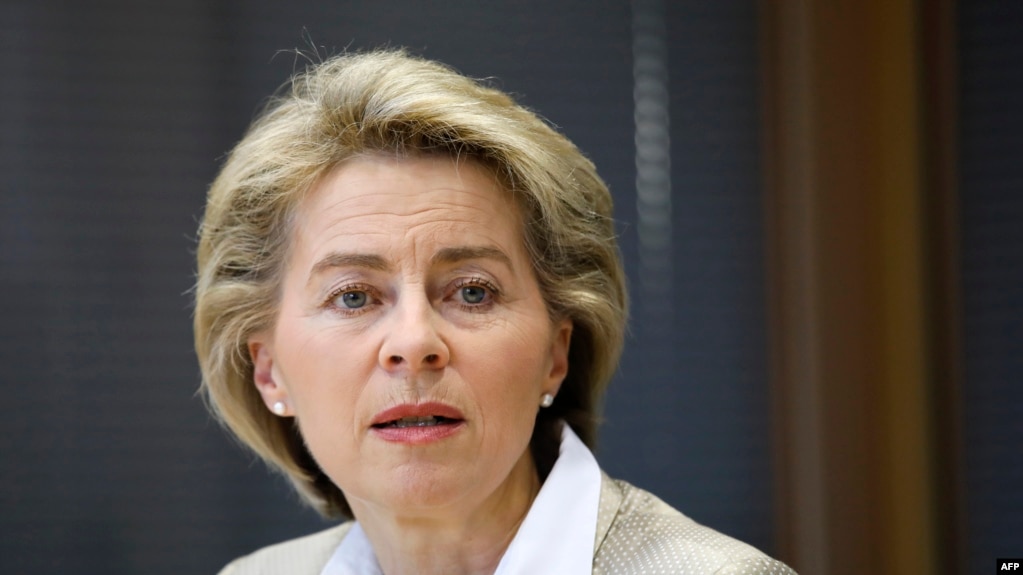 German Defense Minister Ursula von der Leyen (file photo)