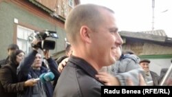 Alexandru Ursu, acasă la Hagimus, după eliberarea din detenţia regimului transnistrean.