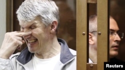 Платон Лебедев и Михаил Ходорковский