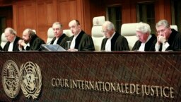 قضات دیوان بین‌المللی دادگستری در لاهه هلند - عکس آرشیوی است