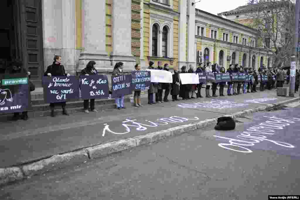 Akcija Žena u crnom u Beogradu