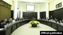 Заседание правительства Армении (архив)