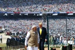 Президент США Дональд Трамп та прем’єр-міністр Індії Нарендрі Моді