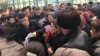 RFE/RL correspondents in the Kazakh city of Shymkent reported on February 12 that thousands of Uzbek students gathered at administrative offices at South Kazakhstan University to get proof of their study.