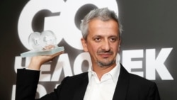 Режиссер Константин Богомолов на церемонии вручения премии "Человек года 2020" по версии журнала GQ