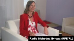 Мариет Схурман, амбасадорка на Холандија во Македонија.