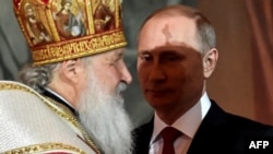 Bütün Rusiyanın patriarxı prezident Putinlə birgə