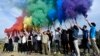LGBT Supporters Rally In Tbilisi, Despite Fears Of Violence