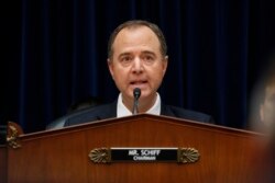 Senator Adam Schiff, the chairman of the House Intelligence Committee (file photo)