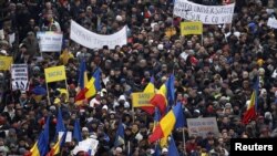 Анти-владините протести во Романија
