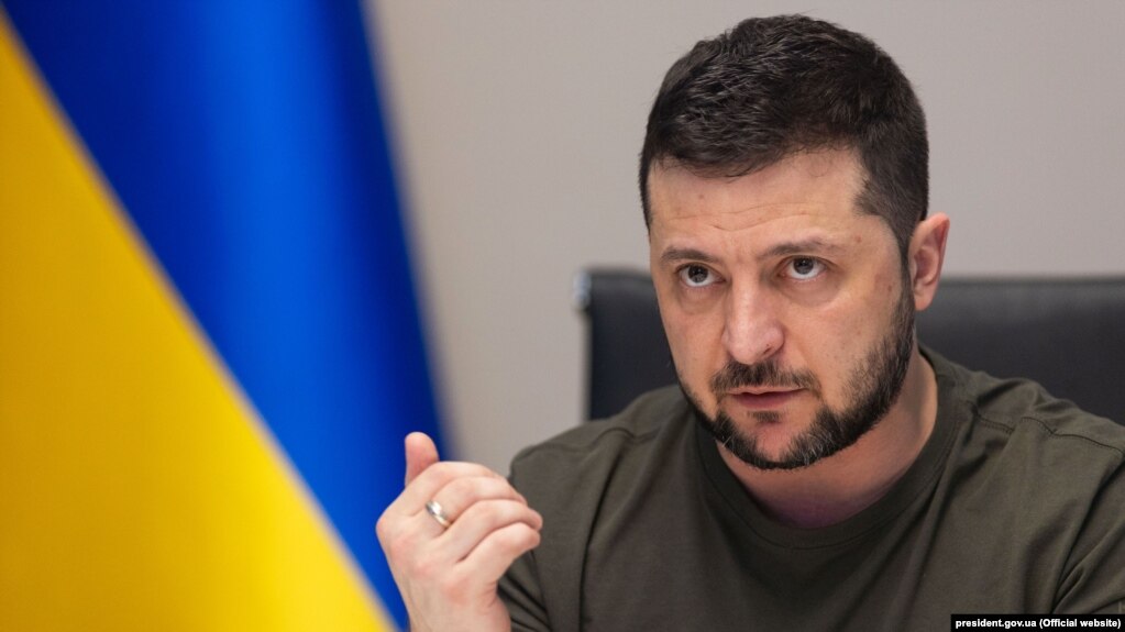 Ukrainian President Volodymyr Zelenskiy 