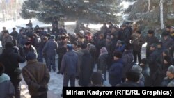 Митинг в Нарыне. 24 декабря 2014 г. 