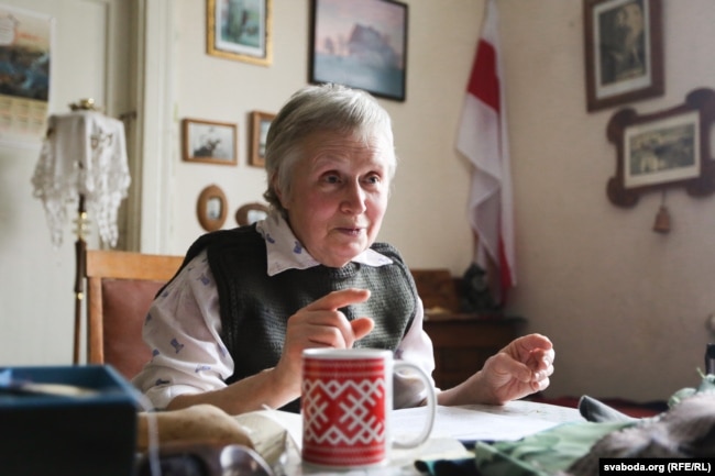 Ніна Багінская дома, 30 студзеня 2015 году