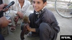 یک کودک کارگر در کابل - عکس از آرشیف