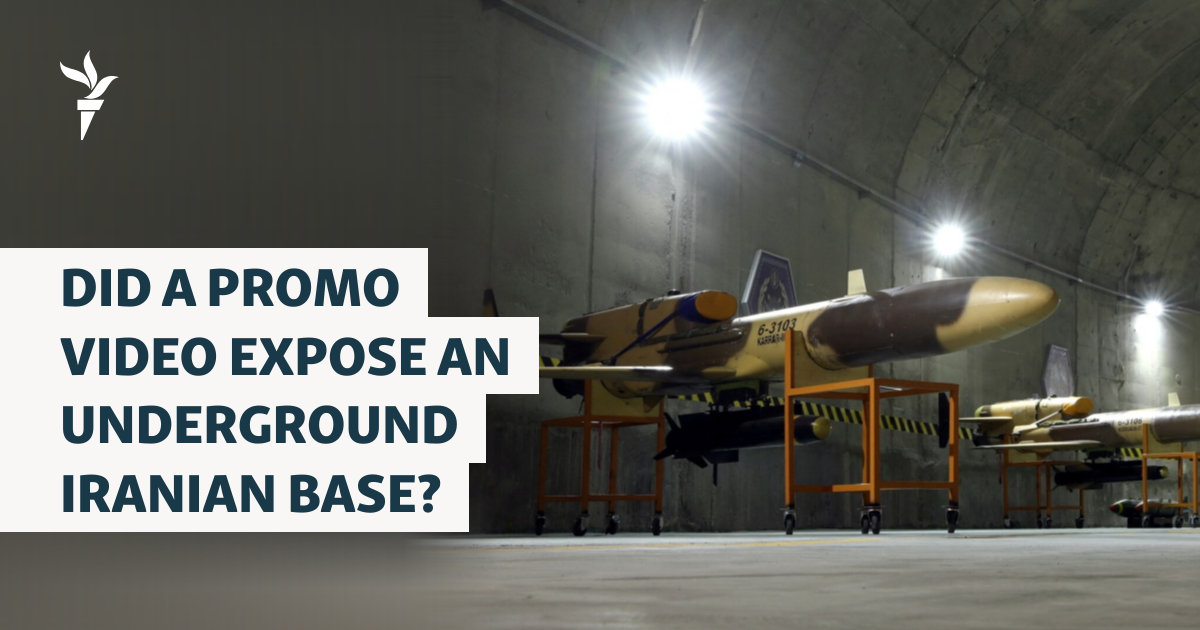 Did A Promo Video Expose An Underground Iranian Base?