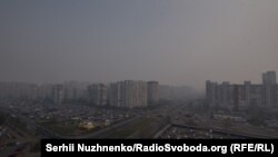 Столиця входить у список українських міст із найбільшим рівнем забруднення атмосферного повітря