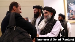 آرشیف، اعضای هیئت طالبان در قطر