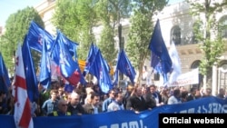 Georgian union representatives complain of harassment and intimidation by government officials.