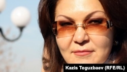 Дарига Назарбаева, дочь президента Казахстана и депутат мажилиса парламента от партии "Нур Отан". 