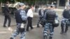 Російський ОМОН блокує центр Сімферополя, 18 травня 2014 року
