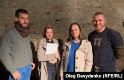 Зліва-направо: Пьотр Армяновский, Аня На, Валерія Космідайло, Сергій Вікарчук