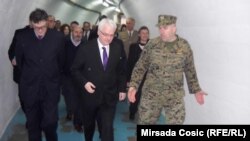 Ivo Josipović u bunkeru u Konjicu