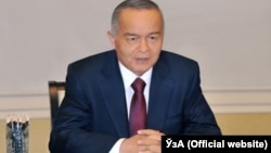 Узбекистанскиот претседател Ислам Каримов 