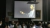 U.S. -- Iranian President Mahmud Ahmadinejad speaks at a forum for world leader at Columbia University in New York, 24Sep2007