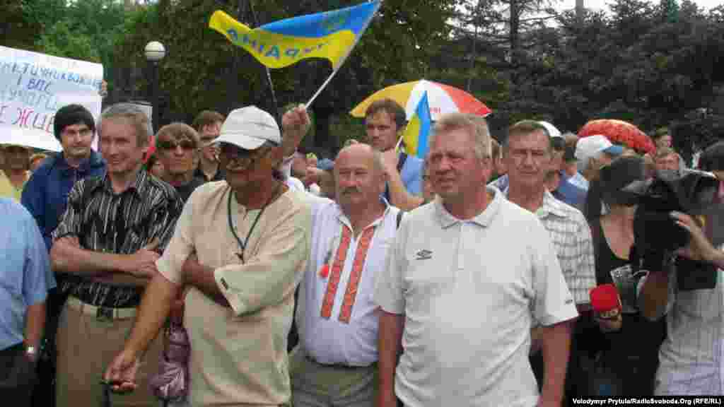 Учасники акції вважають, що українців у Криму дискримінують за мовною ознакою