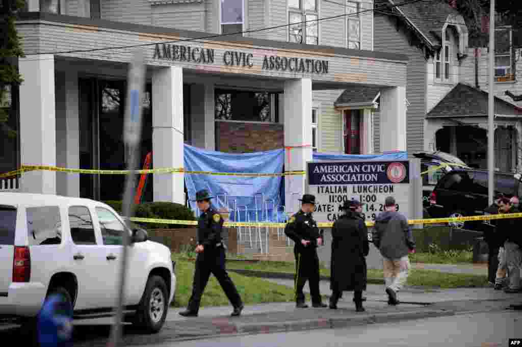 In April 2009, 13 people were killed and four wounded at the American Civic Organization immigration center in Binghamton, New York. A former student in a language class at the center, 41-year-old Jiverly Antares Wong, attacked a teacher and classmates before killing himself.