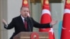 اردوغان: تهدید تعزیرات، ترکیه را از اقدامات‌اش باز نمی‌دارد 