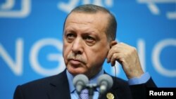 آقای اردوغان گفته که عملیات ارتش ترکیه در شمال عراق نیز ادامه خواهد یافت.