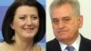 Kosovar President Atifete Jahjaga (left) and Serbian President Tomislav Nikolic will meet in Brussels this week, the first time the talks will be held at such a high level.